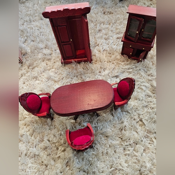 VTG MELISSA & DONG Miniature Wood Furniture. Would be used with doll house - Picture 6 of 11